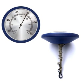 Pool Thermometer Floating Easy Read with String, Pool Temperature Guage Floating for SPA, Ponds