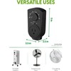 EconoHome Termostato ajustable, termostato universal de calefacción y refrigeración, compatible