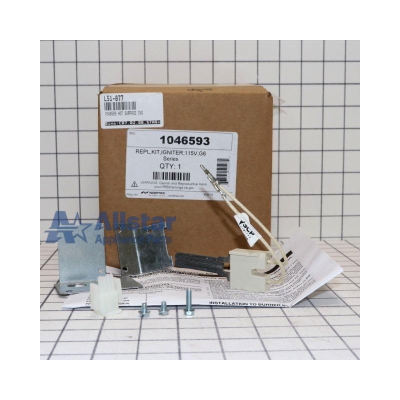 1046593 Furnace Hot Surface Ignitor G6