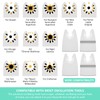 20 Pcs Oscillating Tool Scraper Blades Set, Stainless Steel Flexible