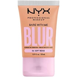 NYX PROFESSIONAL MAKEUP- Base de maquillaje Bare With Me consigue una tez suave y difuminada al instante con nuestra primera base de maquillaje con