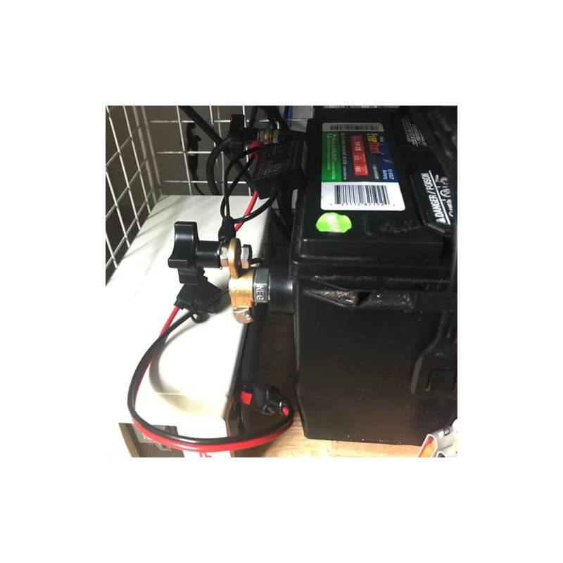 Ampper M6 Thread Male Lead Battery Terminal Charging Posts, M6