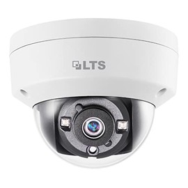 LTS CMHD7322WE-28F 2MP 2.8 mm Fixed Lens Dome HD-TVI Camera, Weatherproof IP67 bnc c