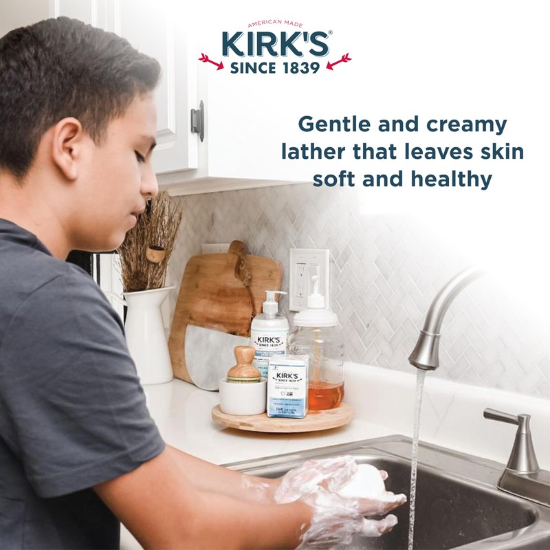 Kirk's Original Coco Castile Soap, Pack of 3