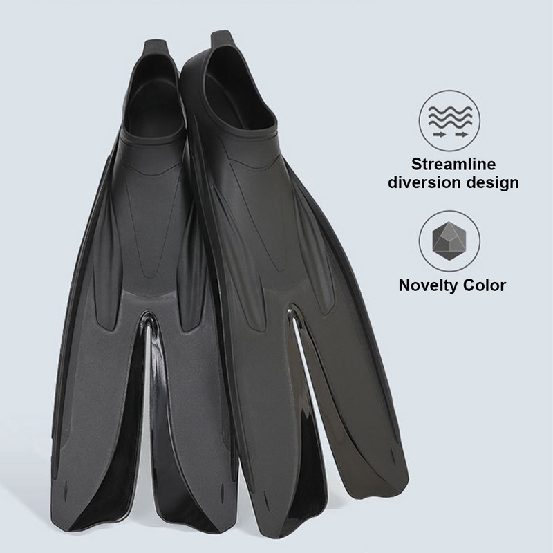 Professional Split Frog Shoes AntiSlip Crawl Dive Snorkeling Training Flippers