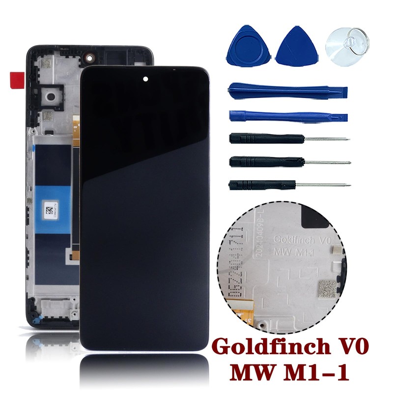 Avvood for TCL 50 XL 5G T702W LCD Display Touch