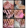 XXL Square Nail Tips, BORNBYME 240 PCS Gel x Nail