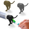 Pooping Dog Butt Toothpaste Dispenser Topper 3 ​pcs, Dog Butt