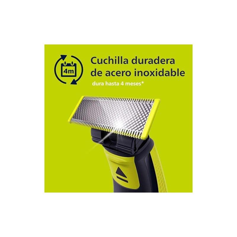 Philips OneBlade Kit de Repuesto con 3 Cuchillas y Accesorios