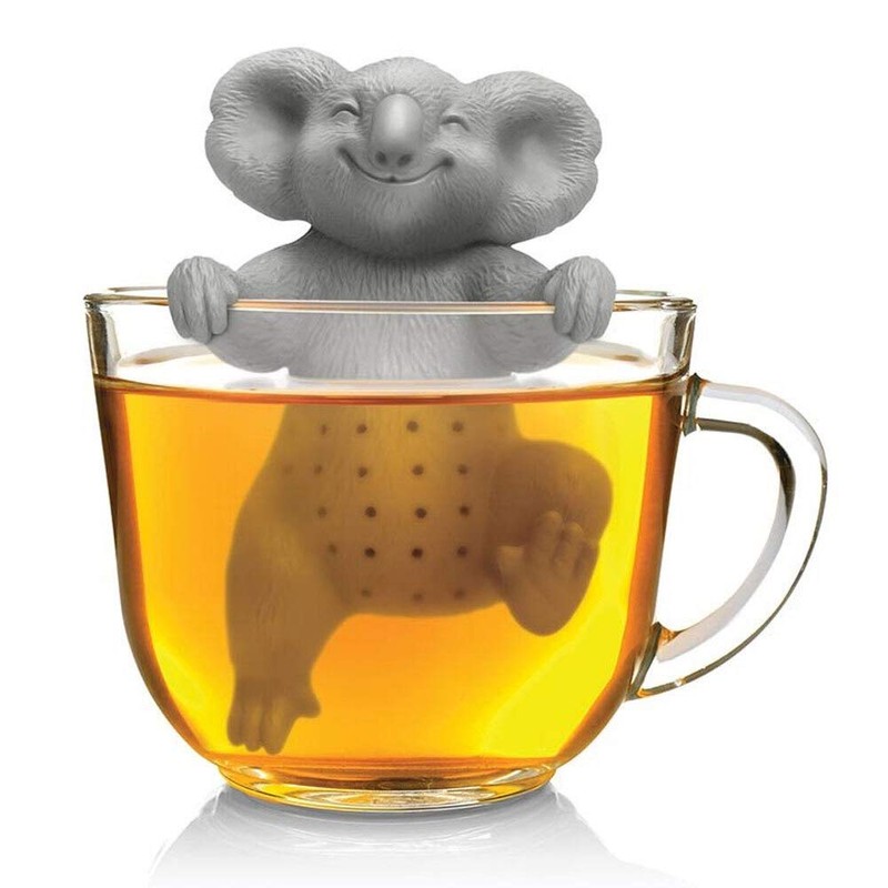 Fred Tea Dweller Koala Tea Infuser, Grey