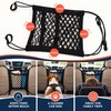 Car Storage Net Bag Between Seats Car Divider Child Safety