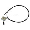 Universal Throttle Cable c/w Lever Assy, Length: 72"