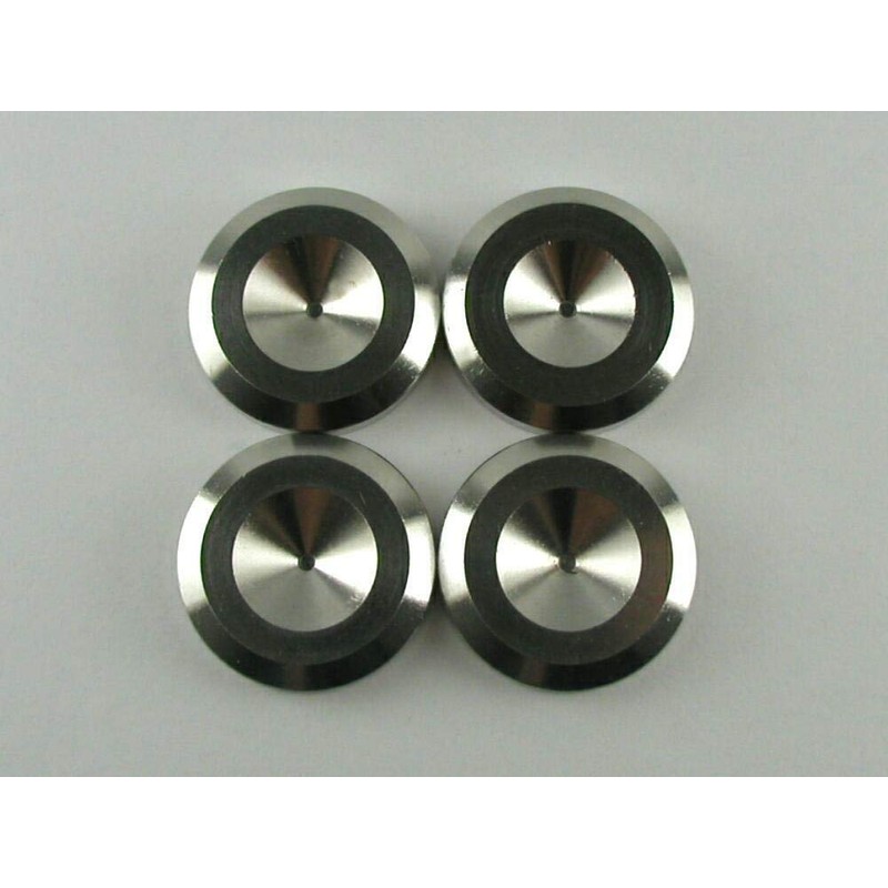 MG-M Insulator Speaker Spike Cradle Metal Silver Stainless Steel Set