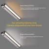 GETINLIGHT 12-inch Swivel LED Under Cabinet Lighting, 2 Color Levels,
