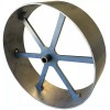 LavaLock Heavy Duty 10" Carriage Style Steel Smoker Wheel for
