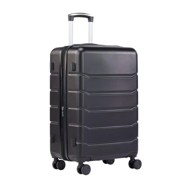 Homee Luggage with Spinner Wheels TSA Lock Carry on Hard