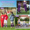 Liliful 4 Pcs Soccer Shin Guards Set for Girl Kids