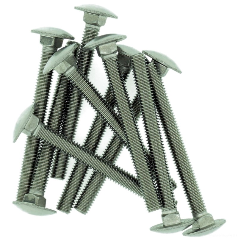 M10 (10mm x 35mm) Cup Square Carriage Bolt (Fully Threaded)