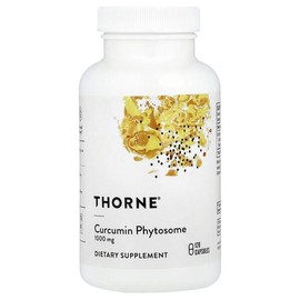 Thorne (Thorne Research), Curcumin Phytosome, 500mg, 120 Capsules (500mg per capsule) / Thorne (쏜리서치), 커큐민 파이토솜, 500mg, 캡슐 120정(캡슐 1정당 500mg)