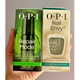 OPI Repair Mode NAIL SERUM 0.3 oz  +  Nail ENVY STRENGTHENER 0.5 oz -  NEW 2023