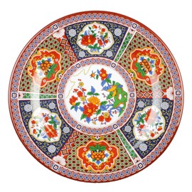 Thunder Group Peacock melamine dinnerware collection 6" plate, comes in dozen