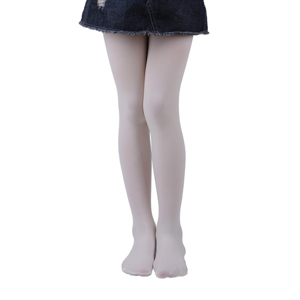 EVERSWE Microfibre 40 Denier Children’s Tights for Girls, cream