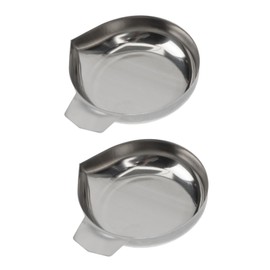 Operitacx Stainless Steel Scales for Digital Scales Perfect Storage Trays for Jewellery Coins and More High-Quality Weighing Surface Made of Stainless Steel