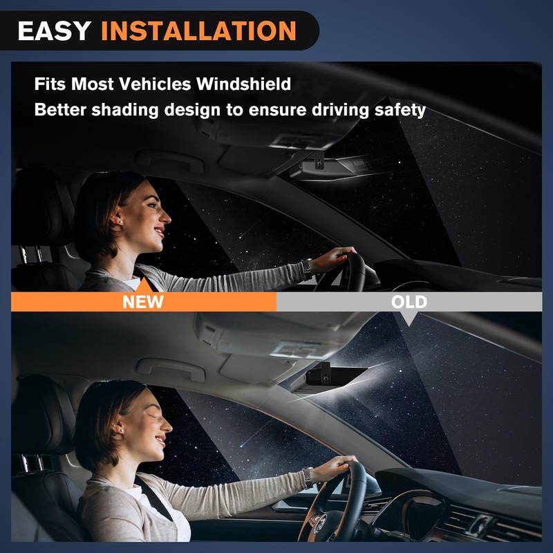 Nilight 32LED White Emergency Dash Strobe Lights with Controller Suction