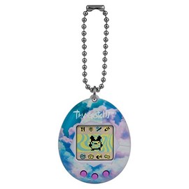 Bandai Tamagotchi Original Sky Shell | Tamagotchi Original Cyber Pet 90s Adults And Kids Toy With Chain | Retro Virtual Pets Are Great Boys And Girls Toys Or Gifts For Ages 8+