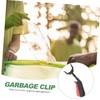 iplusmile Ergonomic Handle Trash Clamp Long Reach Grabber Tool Waste