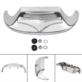 Unbranded Chrome Front Fender Trim Tip For Harley Electra Glide Road King Ultra Limited