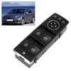 Qiilu Automotive Window Regulator Switch ABS Plastic Window Switch Fits
