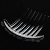 EZ PEACH Rhinestone Hair Comb DE Yaii Winding Rakuchin Kantan