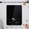 Himaly Digital Kitchen Scales Food Scale with Tempered Glass Platform,Electronic
