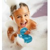 DolliBu Metallic Blue Duck Bath Buddy Squirter - Floating Blue
