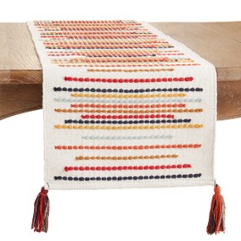 Chunky Striped Table Runner
