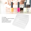 Cosmetic Storage Rack Acrylic 7 Layers Clear Nail Polish Display
