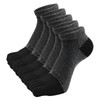 ZAKASA Toe Socks for Men Ankle: No Show Low Cut