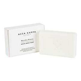 Acca Kappa Soap, White Moss Boxed Soaps, 3.5 Oz - Set of 4