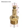 High Pressure Washer Adapter,Hose Adapter Quick Connect, Brass M22 Washer