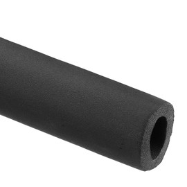 PATIKIL 66.9"L x 1-1/4"ID x 0.4"T Pipe Insulation Foam Tube, Water Pipe Insulation Tubing Heat Preservation for Plumbing Water AC Pipe Sprinkler Spigot, Black