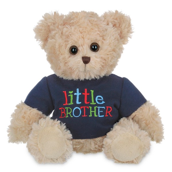 Bearington Lil' Buddy Teddy Bear, 12 Inch Baby Boy Stuffed Animal