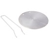 Steel Induction Plate with Aluminium Inside with 1 Removable Handle
