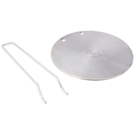 Steel Induction Plate with Aluminium Inside with 1 Removable Handle