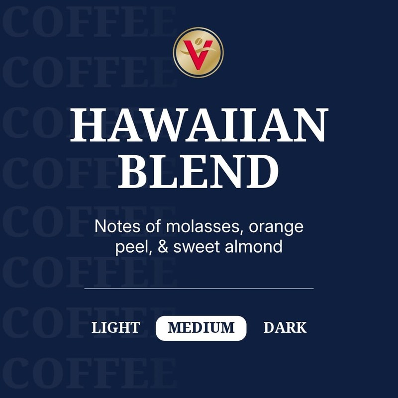 Victor Allen’s Coffee Pods Hawaiian Blend, Medium Roast, 80 Coffee