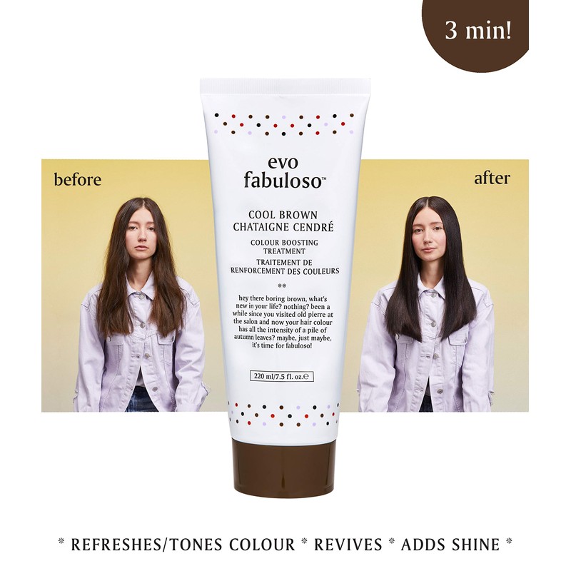 EVO Fabuloso Colour Intensifying Conditioner Cool Brown 220 ml