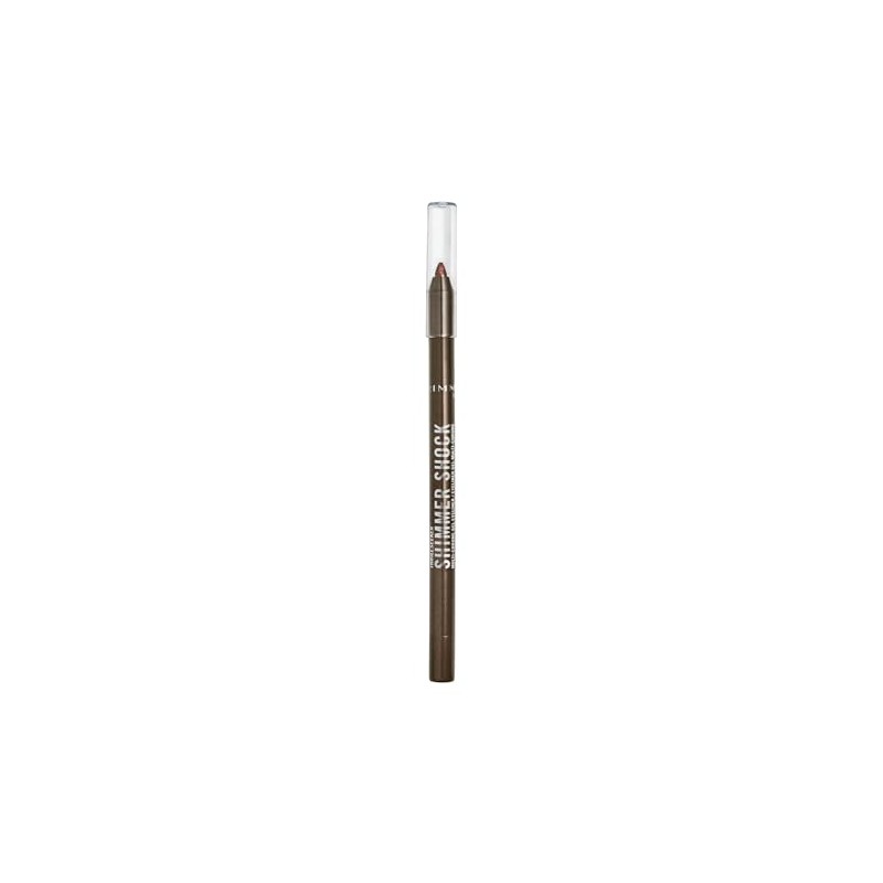 Rimmel Thrillseeker Shimmer Shock Eyeliner, 003 Bronze Rush, Multi-Chrome Gel