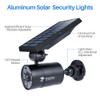 Solar Motion Lights Outdoor 1400-Lumen LED Spotlight 9-Watt(130W Equ.) Solar