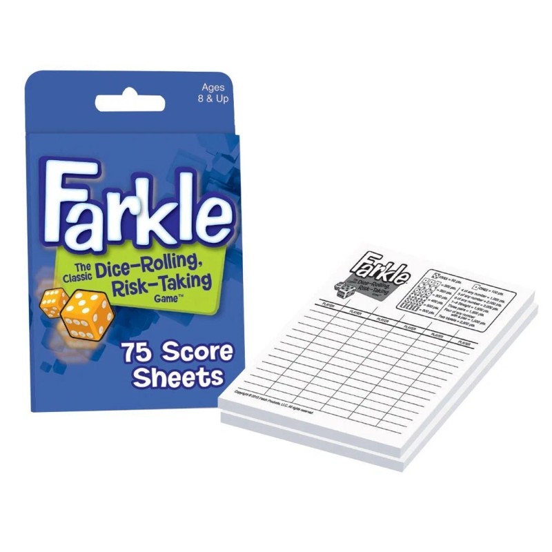 Patch Products Farkle Score Sheets