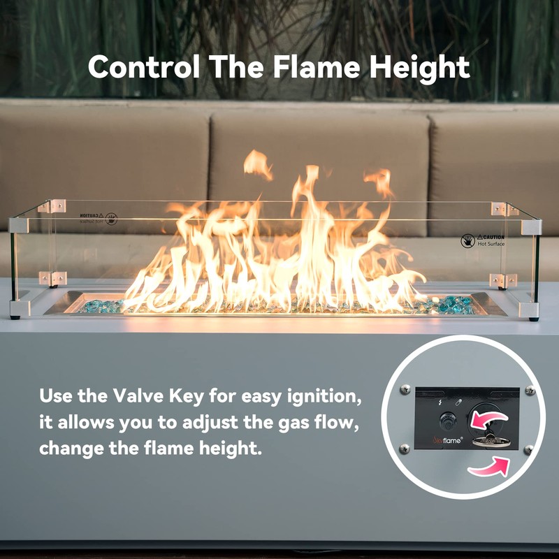 Skyflame Fire Pit Gas Burner Spark Ignition Kit - Including